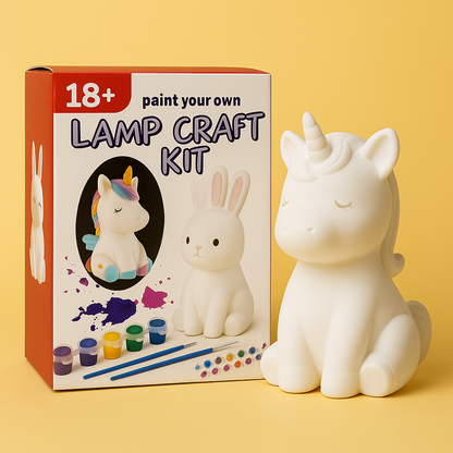 GlowPal: Paint-Your-Own Lamp Kit